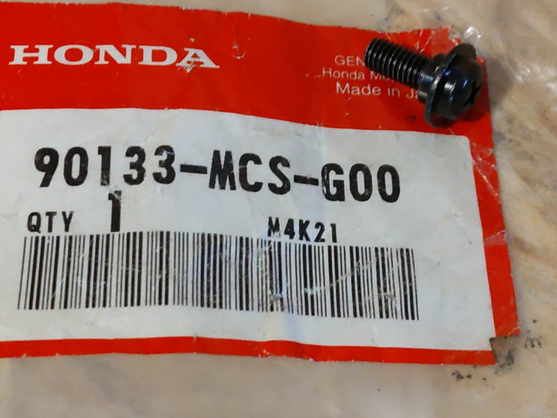 Vis épaulée M5x13 cruciforme Honda 90133-MCS-G00