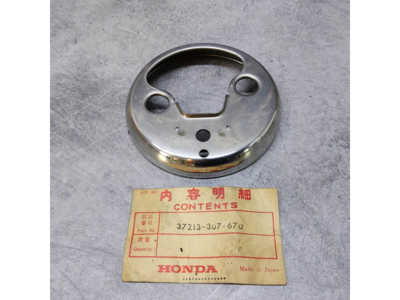 Coupelle chromée compte-tours Honda CB250/350 K3 K4 XL250