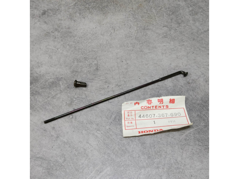 Rayon de roue HONDA CB250G CB360G Militaire NOIR 44607-367-690