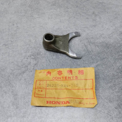 Fourchette de boîte gauche Honda CR250R 84 | NOS 24221-KA4-740