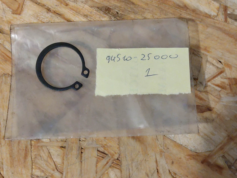 Circlip extérieur D25mm Honda 94510-25000 | Clip de retenue