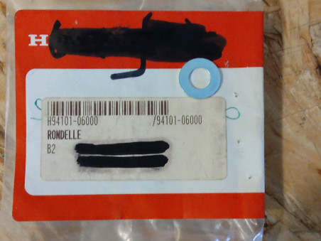 Rondelle diam 6mm HONDA 94101-06000 idem 94101-06800
