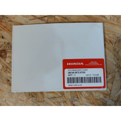 Déco Blanche Carter Moteur Honda CB600 CB1000R 08F48-MFG-870A