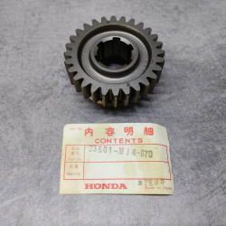 Pignon de boîte Honda VF1000R 23501-MJ4-670 NOS Neuf