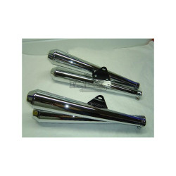 4 Silencieux Chrome Honda CB 750 K7 IMEX Adaptables IMHK7