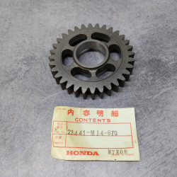 Pignon boîte 2ème vitesse Honda VF1000R 23441-MJ4-670