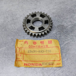 Pignon 3ème vitesse Honda CR125R 1984 - Réf. 23451-KA3-710
