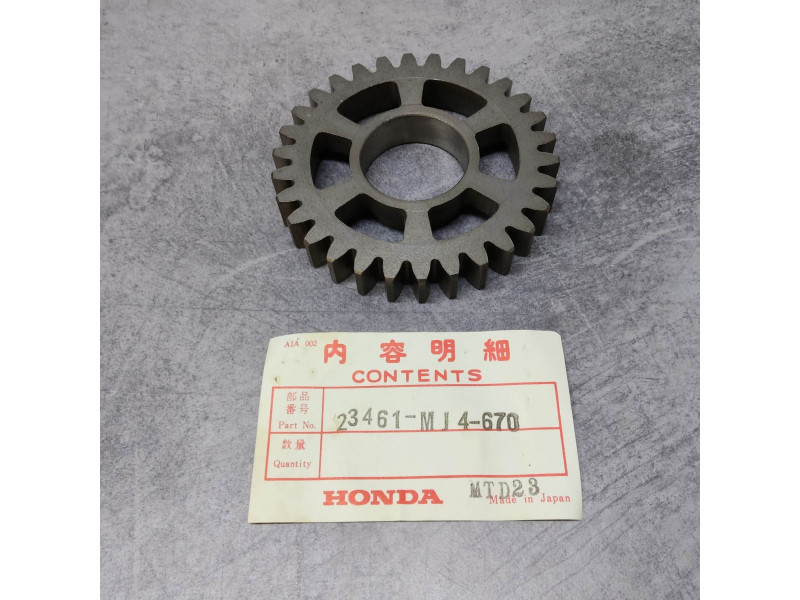 Pignon 3ème vitesse Honda VF1000R 23461-MJ4-670 NOS