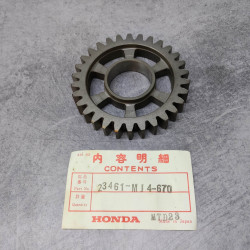 Pignon 3ème vitesse Honda VF1000R 23461-MJ4-670 NOS