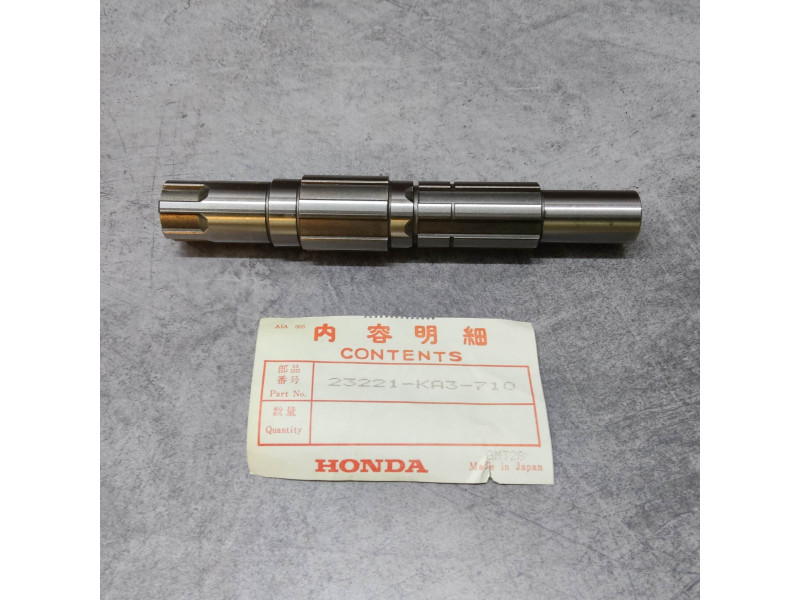 Arbre de transmission Honda CR125 R 1983 NOS - Réf. 23221KA3710