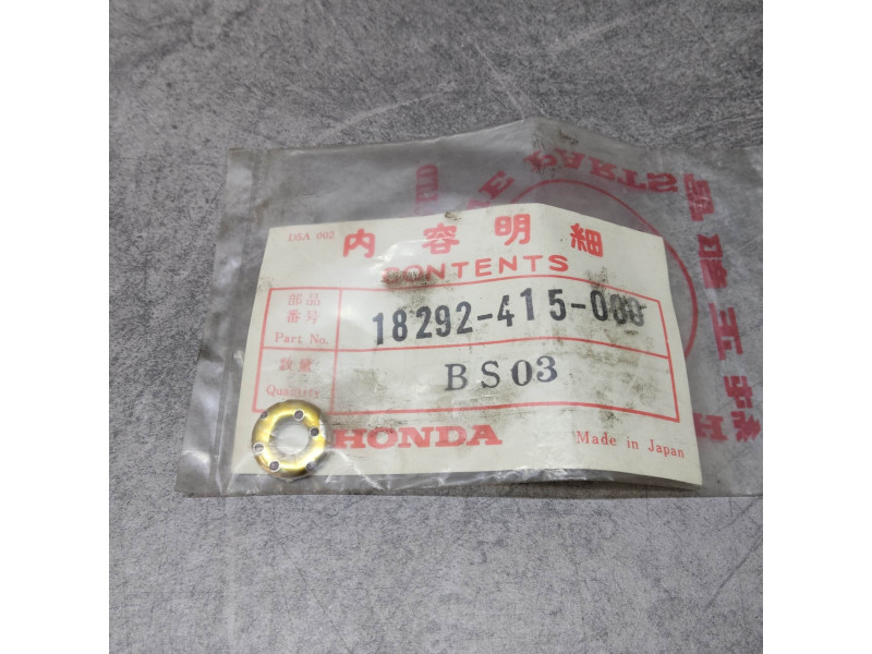 Rondelle vis enjoliveurs pots Honda CX500 - Réf 18292-415-000