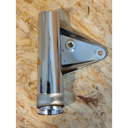 Patte de phare chromée gauche Honda CB450 K5 - Réf. 51606-346-670XW