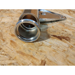 Patte de phare chromée gauche Honda CB450 K5 - Réf. 51606-346-670XW