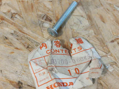Vis tête bombée 6x45mm Honda 93700-060450A | Pièce neuve