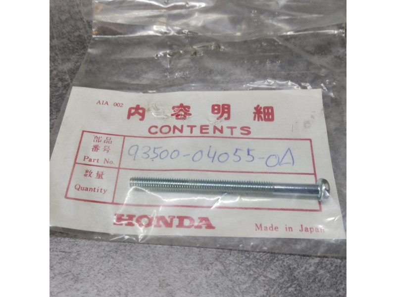 Vis Cabochon Feu AR 4x55 Honda – Réf. 93500-04055-0A