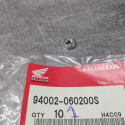 Écrou Fin 6mm Honda 94002-060200S | Fixation Moto