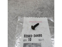 Vis cruciforme auto taraudeuse noire 4X16 mm HONDA 93903-34480