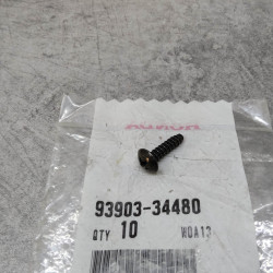 Vis Cruciforme Auto Taraudeuse Noire 4X16 mm Honda 93903-34480