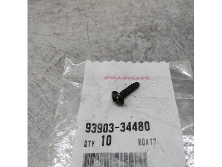 Vis Cruciforme Auto Taraudeuse Noire 4X16 mm Honda 93903-34480