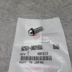 Vis Tête Bombée HM6x16 Honda - Réf. 92501-060160A