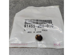 Bouchon chromé tete vis HONDA 91455-MB0-010