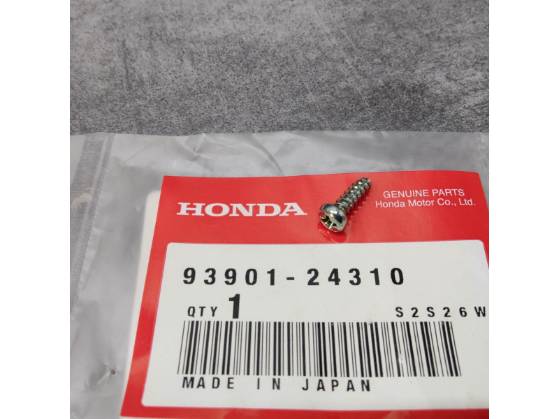 Vis à tôle 4x12mm Honda 93901-24310 | Fixation moto