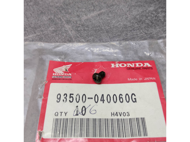 Vis Cruciforme M4x6 Noire Honda 93500-040060G
