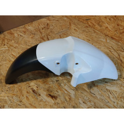 Garde boue avant CBF125 2010/2013 Blanc et noir *NHB16*  Honda 61100-KWF-900ZN