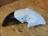 Garde boue avant CBF125 2010/2013 Blanc et noir *NHB16*  Honda 61100-KWF-900ZN