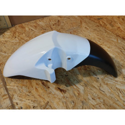 Garde boue avant CBF125 2010/2013 Blanc et noir *NHB16*  Honda 61100-KWF-900ZN