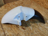 Garde boue avant CBF125 2010/2013 Blanc et noir *NHB16*  Honda 61100-KWF-900ZN