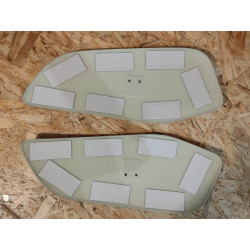 Panneau Décor Vert GY120 Valise Honda Transalp XL650V