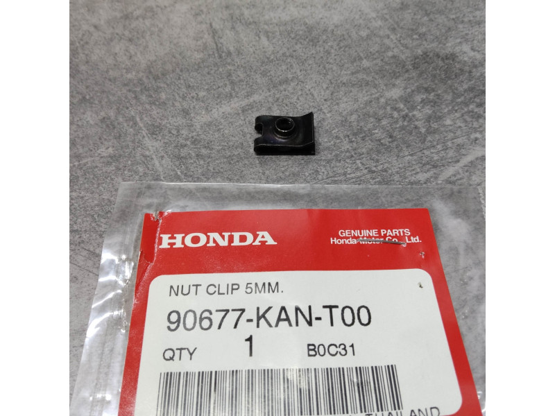 Agrafe Écrou 5mm Honda 90677-KAN-T00 | Fixation Moto