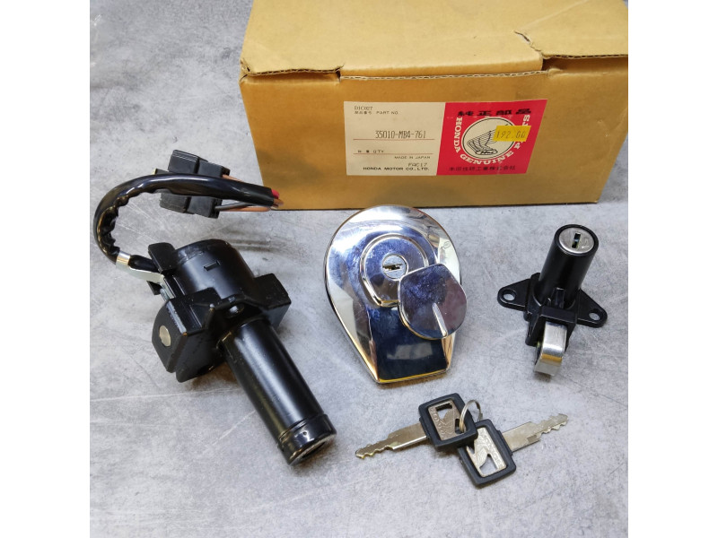 Jeu de serrures + clefs Honda VF1100C CF 35010-MB4-761