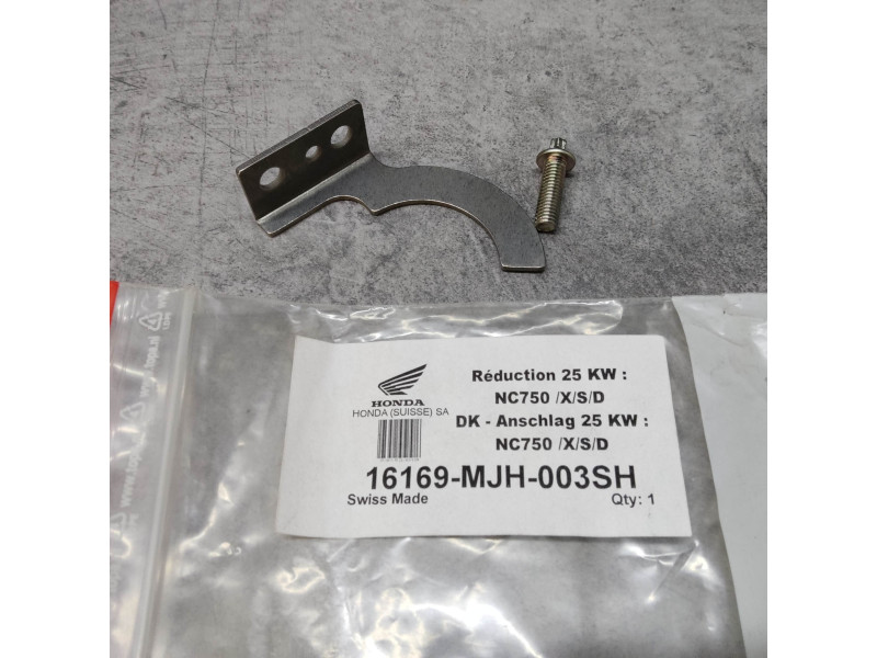 Plaque de bridage Honda NC750 35KW - Réf. 16169-MJH-003SH