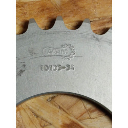 Couronne AFAM 34 dents Honda MB MBX 50 80 pas 420