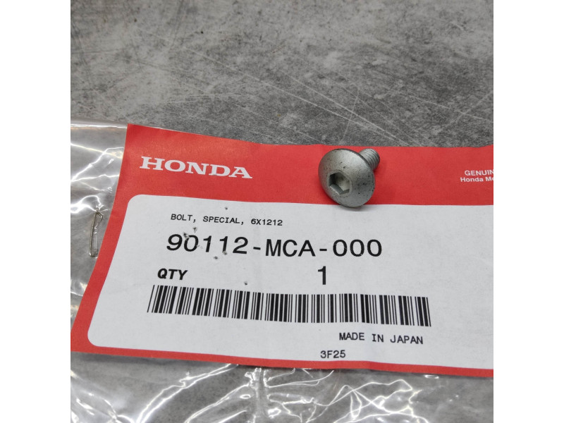 Vis M6x12 Tête Bombée BTR Honda GL1800 - Réf. 90112-MCA-000