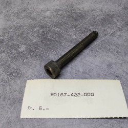 Vis CHC M7x55 Noire Honda CBX 1000 - Réf 90176-422-000