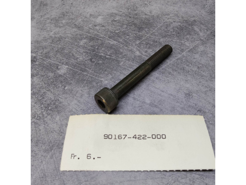 Vis CHC M7x55 Noire Honda CBX 1000 - Réf 90176-422-000