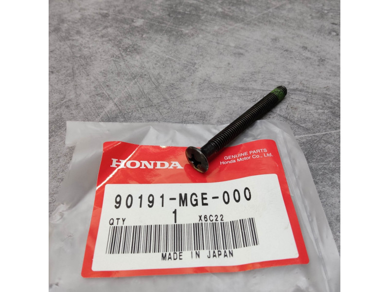 Vis cruciforme tête fraisée M6x60 Noir Honda 90191-MGE-000