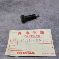 Vis remontée huile Honda 90045-MB0-770 | Pièce Honda