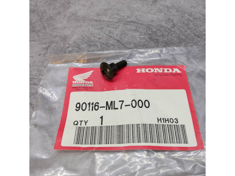 Vis Cruciforme Épaulée M4 Honda 90116-ML7-000 Pare-brise