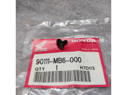 Vis speciale noir tete cruciforme large HONDA 90111-MB6-000