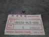 Vis 3x36 RC45 HONDA HRC 90102-NL5-000