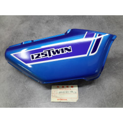 Cache Latéral Droit Bleu Honda CB125T - Réf. 83540-399-700ZB