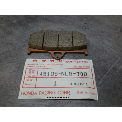 Plaquette de frein Honda RC45 HRC Racing 45105-NL5-700