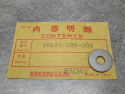 Rondelle plate D6x19 HONDA 90481-259-000