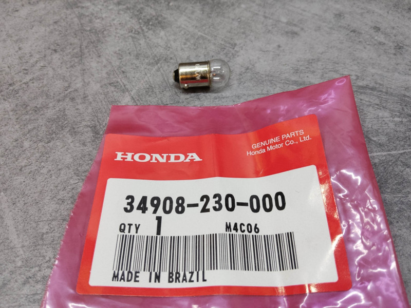 Ampoule Compteur Vitesse 6V 1.7W Honda 34908-230-000