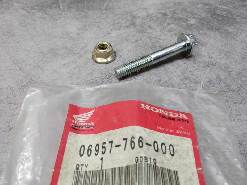 Vis épaulée + Écrou Honda 06957-766-00 | Fixation Moto