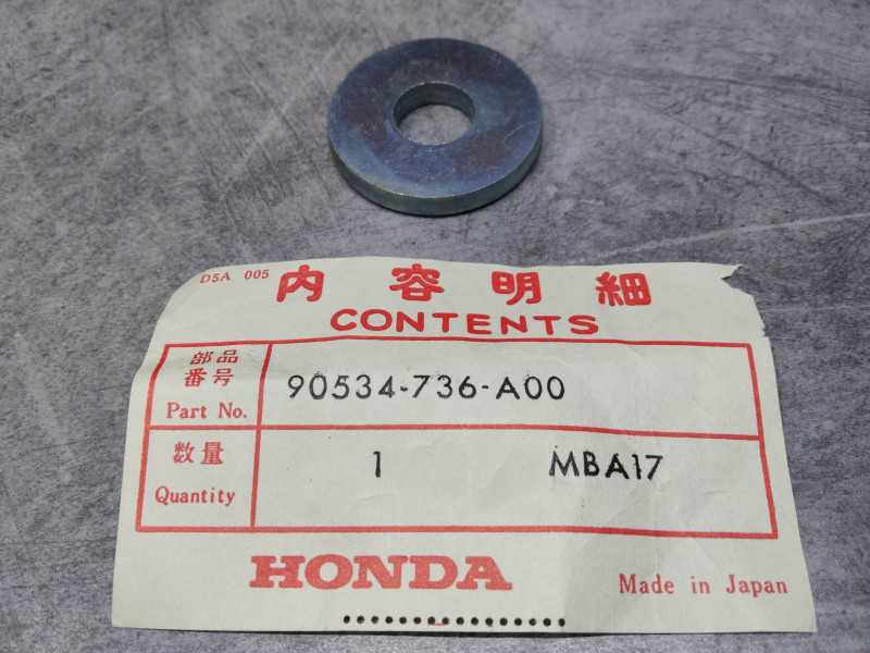 Rondelle 12mm Honda 90534-736-A00 | Pièce Honda